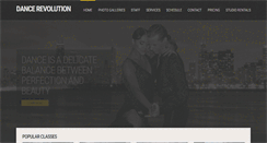 Desktop Screenshot of dancerevolution.us